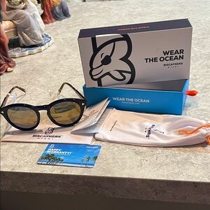 Biscayners Blue and Black Sunglasses Set